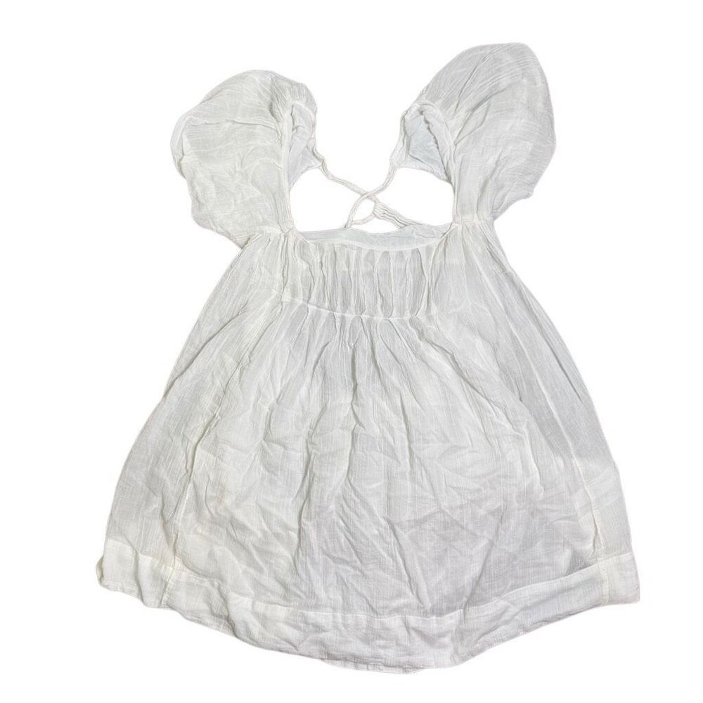 Free People Marina Mini Dress White Women’s Size Large - Picture 4 of 9
